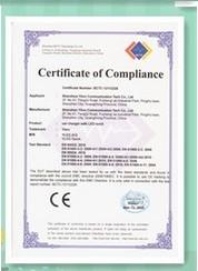 Certificate Of Compliance - AllyTag Security Co., Ltd