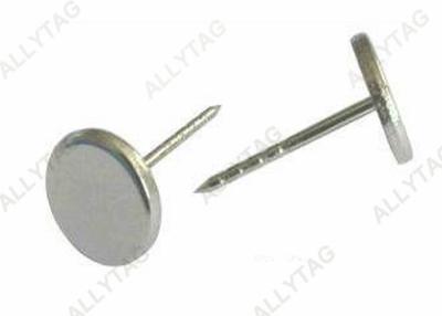 China Eas Security Anti Theft Accessories Flat Head Steel Pin For Supermarket for sale