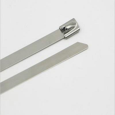 China Cable Tie.etc Factory Direct Sales Silver Strap Stainless Steel Electric Tying Cable Ties for sale