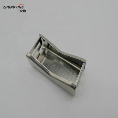 China Universal Stainless Steel 30*17mm Stainless Steel Sign Clips Universal Channel Flange for sale