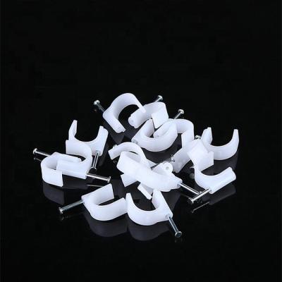 China China Zhejiang metall solar 3m carbon steel concrete nails for cable tie management clips cable organizer clips for sale