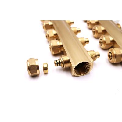 China Floor Heating System Floor Heating Manifold Quality Brass Manifolds For Promotional for sale