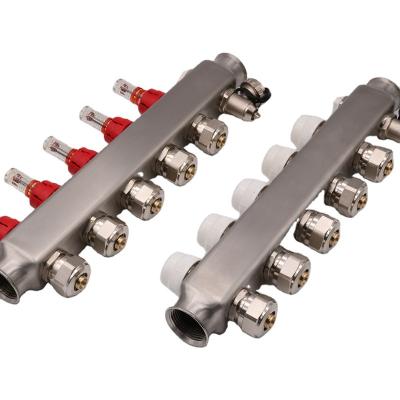 China Modern Cast Exhaust Manifold 304 Stainless Steel Water Manifolds Underfloor Heating for sale