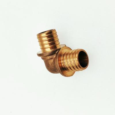 China Afulis S5 brass elbow pex sliding fitting for multilayer pipe design sleeve cw617 fittings press equal for sale