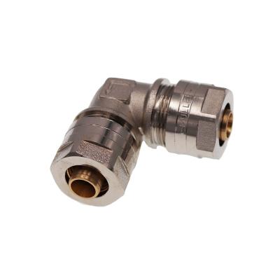 China Underfloor Heating System Customized Cheap Tee Reducing Brass Compression Fittings Fitting Cross For Pe Pipe for sale