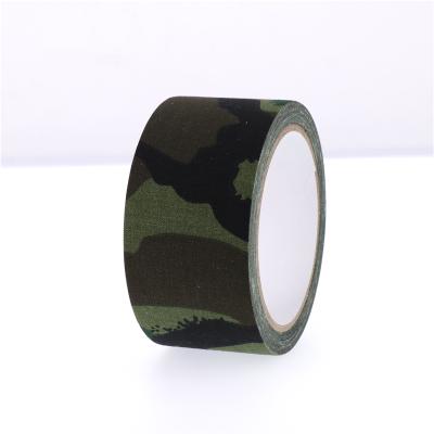 China ANTISTATIC Self Adhesive Camouflage Bandage Wrap Cohesive Cotton Vet Tape Woodland Medical Camouflage for sale