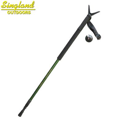 China Shooting Stick Hunting Revolving Stick V-shaped Yoke Monopod Telescopic Shooting Stick Hunting Accessory for sale