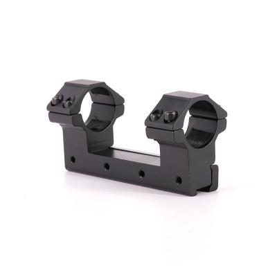 China High Quality Tactical Aluminum Alloy 25mm Scope Mount Ring One Piece Medium Profile Dovetail Rail Scope Mounts for sale