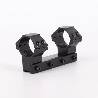 China High Quality Tactical Aluminum Alloy 30mm Scope Mount Ring One Piece Medium Profile Dovetail Rail Scope Mounts for sale