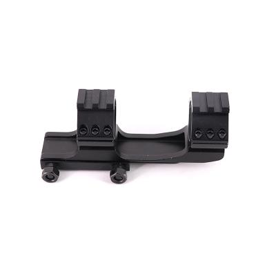 China High Quality Aluminum Alloy Tactical 25mm 30mm Ring One Piece Medium Profile Dovetail Rail Scope Mounts for sale