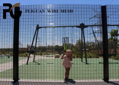 China El polvo cubrió la seguridad anti que cercaba, subida anti Mesh Panels de la subida del aeropuerto en venta