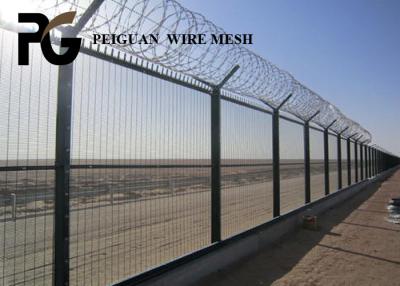 China Metal amigável que cerca, fio Mesh Security Fencing da segurança de Eco de 8 calibres à venda