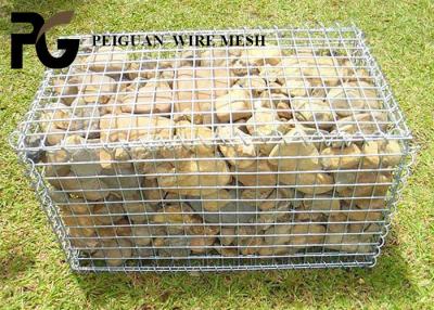 Китай утес 5mm заполнил клетки Gabion, архитектурноакустические корзины Gabion нержавеющей стали продается