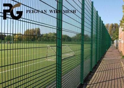 China El PVC cubrió el alambre doble verde Mesh Fencing For School en venta