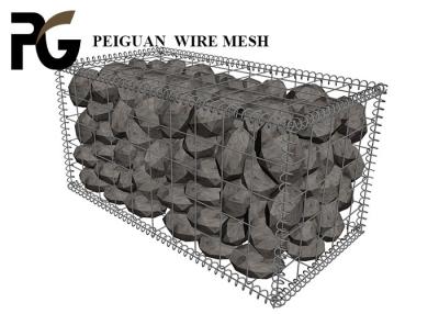 Китай Цинк покрыл сваренную сетку Gabion, клетки Gabion подпорной стенки 4.5mm продается