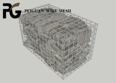 Китай Коррозионностойкая сваренная коробка Gabion, коробки ячеистой сети 3mm Gabion продается