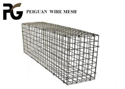 China 3mm Garden Rock Galvanized Rectangle Hole Welded Mesh Gabion Baskets for sale