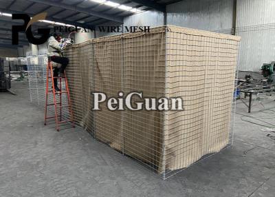 China Barrera rellenada con arena de la pared de la ráfaga de Gabion Hesco para la defensa/el control de inundaciones militares en venta