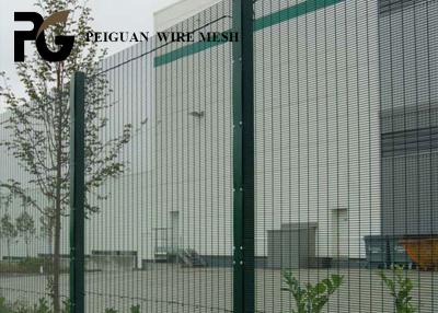 China Gevangenis Hoge Veiligheid 2.5m 358 Mesh Fencing Hot Dipped Galvanized Poederdeklaag Te koop