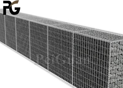 Chine 100x80x30cm Mesh Gabion Landscape Decoration soudé par 5mm à vendre