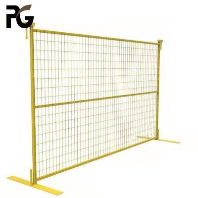 China 6ft x 8ft 50 x 100mm Beweglich-vorübergehender Zaun For Construction Site zu verkaufen