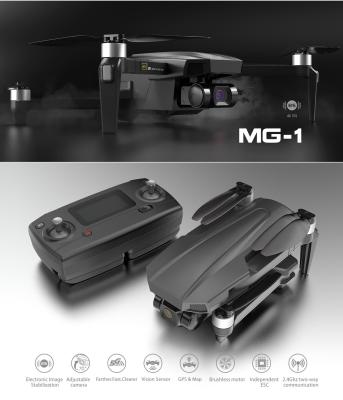 China MJX MG-1 HOSHI MJX MG-1 4K Brushless Motor EIS 5G WIFI 2-Axis Gimbal Foldable Classy Drone RC Dron Quadcopter Christmas Gifts for sale