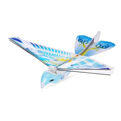 China RC Hobby Style Kid Toy RC Flying Bird Travel Game E-Bird New LED Outdoor Toys 2.4GHz Toy Plane Children Gift for sale