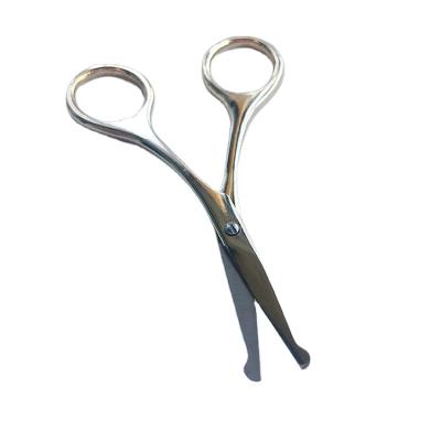 China Exquisite Nose Hair Scissors Production Nose Hair Scissors Beauty Care Safety Nose Hair Scissors for sale