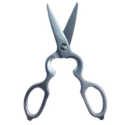 China Best Selling Professional Stainless Steel Nail Kitchen Scissors Safety Fully Stainless Cooking Shears for sale