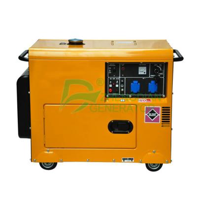 China 6kW 7.5kVA small water cooled diesel generator set for home 6Kw 7.5kVA diesel generator for sale