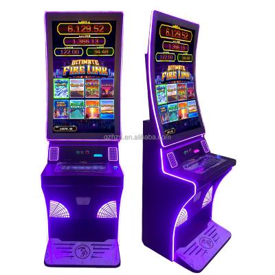 China Stable Hardware 43 Inch Curved Screen Arcade Game Machine Fire Game Board for sale