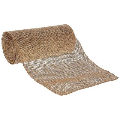 China Gift Wrapping Burlap Jute Ribbon For Gift Wrap Wedding Decor Custom Ribbon Rolls for sale