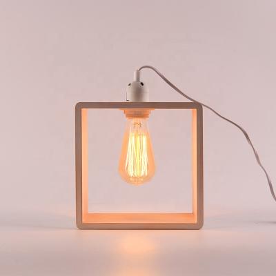 China Modern New Design Chandeliers Indoor Decorative Natural Solid Wood Pendant Lamp With E27 Bulb Holder for sale