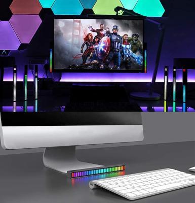 China Modern Mordern RGB Sound Controlled Music Level Light , Voice Operated Usb Music Rhythm Light for sale