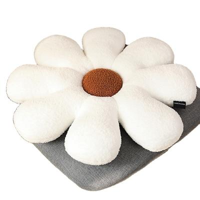 China Small Clear Plush Cherry Blossom Seat Pillow Sun Petal Cushion Window Cushion for sale