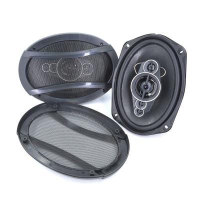 China Wholesale Inch 6*9 10.2CM Car Audio Coaxial Speaker 4 Way High Power Active Auto Speaker for sale