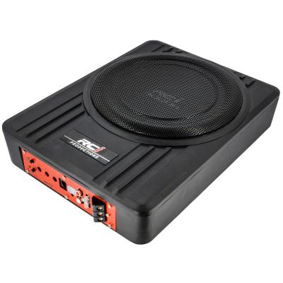 China Wholesale Car Active Thin Subwoofer Power 8 Inch Ultrathin Pure Bass Under Seat Subwoofer 32cmX24cmX6.8cm for sale