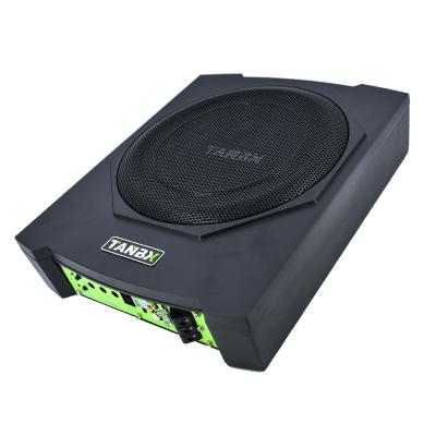 China Hot Selling 10 Inch Car Active Slim Subwoofer Ultra-Thin Pure Bass Car Under The Seat Subwoofer (TB-10B) 32cmX26cmX7.5cm for sale