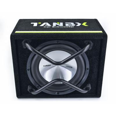 China Manufacturer New Style Audio 10 Inch Car Direct Active Subwoofer Bass Woofer With Amplifier Speakers 36cmX34cmX34cm for sale