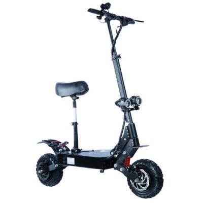 China US STOCK 60v 6000w 30ah Adult Foldable Electric Scooter Two Wheel Electro Scooter 11inch Dual Motor Unisex Fast E Scooter for sale