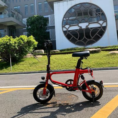 China Hot Selling Cheap Electric Bike 250w 6speed City Ebike In High Carbon Steel for sale