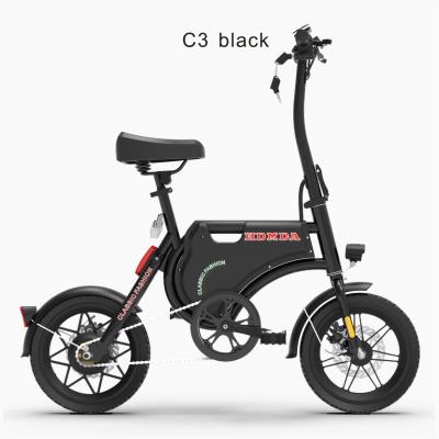 China 250w EBIKE High Carbon Steel Urban Commuting Electric Bikes For Adults 14 Inch 36V8ah Electric Bike for sale