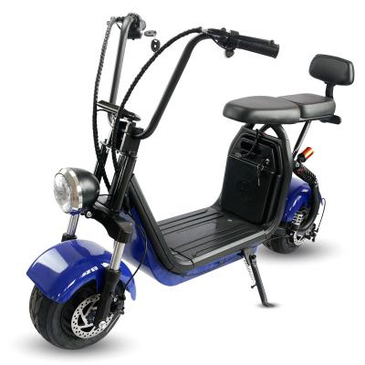 China Max Speed ​​40Km/h Two Wheel Electric Scooter 1000w Citycoco Electric Scooter Unisex for sale