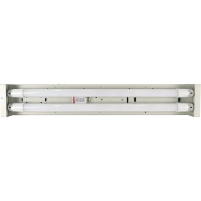 China Warehouse 600mm Office Stairwell Double LED Batten Tube Batten Fixture LED Twin Tube Fixture Residential Bare Light for sale