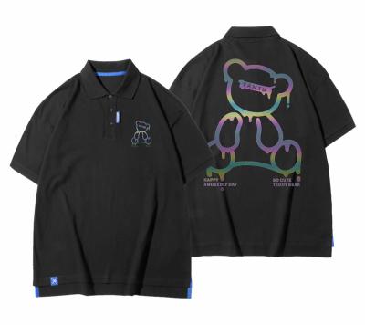 China wholesale OEM logo men's clothing fashion design Anti-wrinkle T-shirt custom men's polo shirt for sale