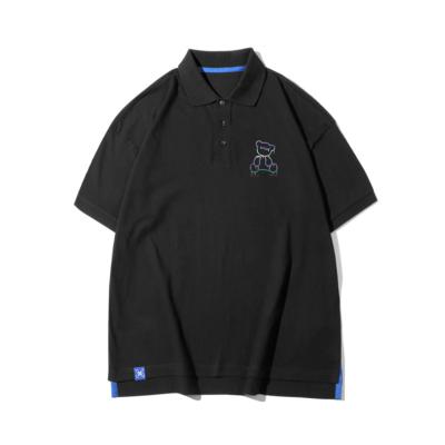 China new design clothing suppliers Anti-wrinkle mask sport custom universal T-shirt polo shirts wholesale logo men wear polo shirt for sale