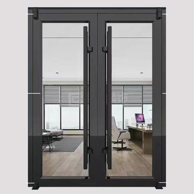 China Heavy Duty Anti-theft Aluminum Double Tempered Glass Sliding Doors High Quality Energy Efficient Sliding Door Popular for sale