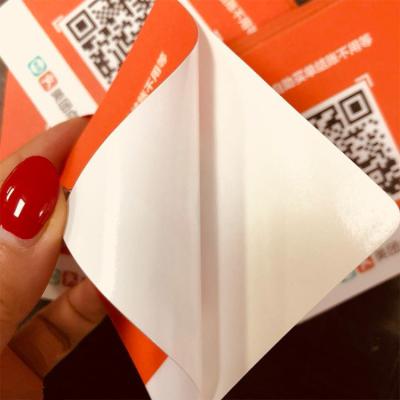 China Factory Price Available Custom Design Label Printed Sticker In Store Stickers QR Code Printed Label Christmas Gift for sale