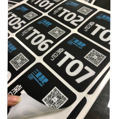 China Custom design high quality vinyl available hot sale outdoor destructible sticker vinyl Etsy sticker die cutting printer for sale