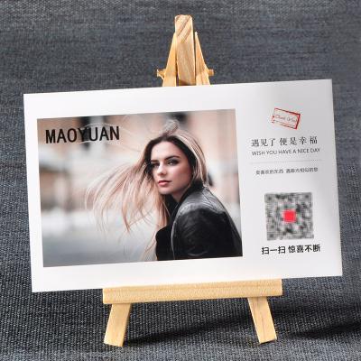 China paper & High Quality Cardboard Greeting Card Postcards Voice Recording Greeting Card Paper Thank You Card Low MOQ for sale